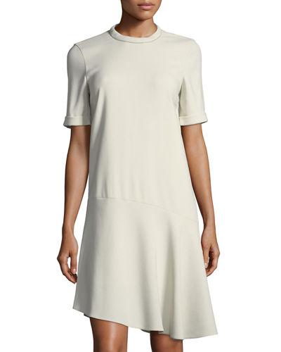 Asymmetrical Monili-beaded Dress