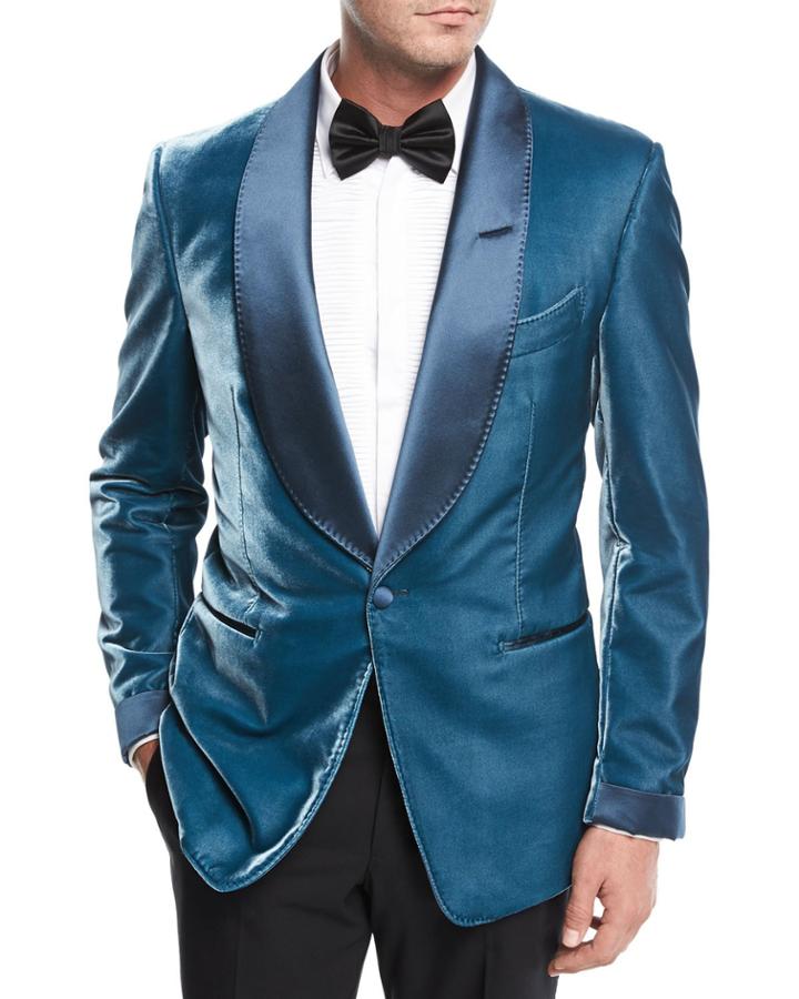 Shelton Liquid Velvet Evening Jacket