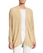 Oversized Batwing-sleeve Cardigan