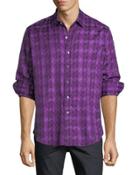 Pepys Street Houndstooth Woven