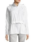 Half-zip T7 Wind-resistant Jacket, White