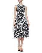Floral-print Bell-skirt