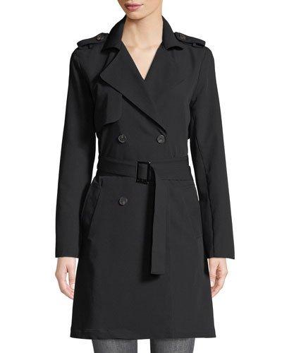 Faye Double-breasted Trench Coat