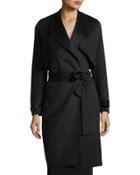 Farrah Wool Wrap Coat