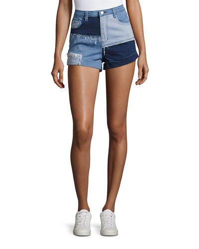 Mid-rise Soul Patch Denim