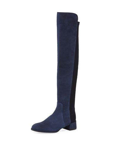 Fifo Suede Stretch Over-the-knee Boot