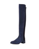 Fifo Suede Stretch Over-the-knee Boot
