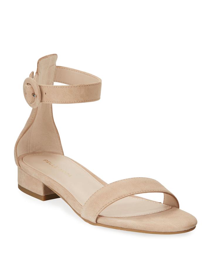 Newport Suede Low-heel