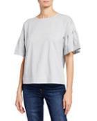 Smocked-sleeve