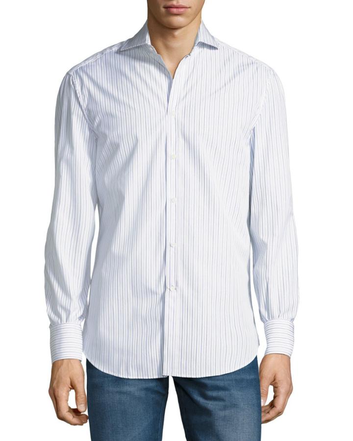 Men's Striped Basic-fit