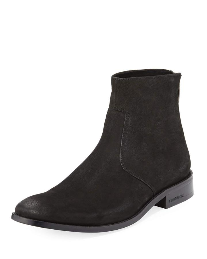 Men's Nubuck Ankle Boots