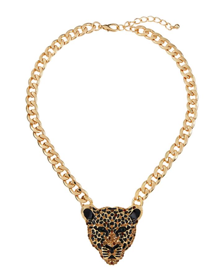 Leopard Pendant Necklace