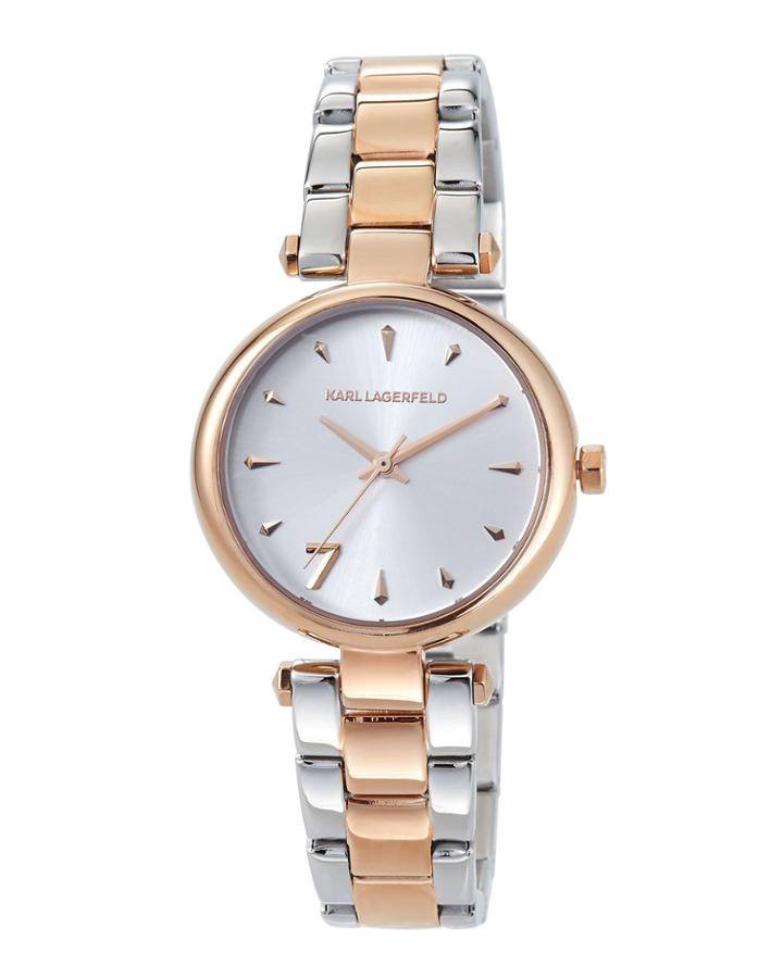 34mm Aurelie Bracelet Watch, Two-tone