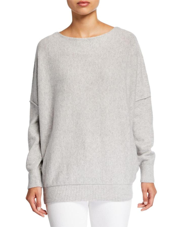 Cashmere Bateau-neck