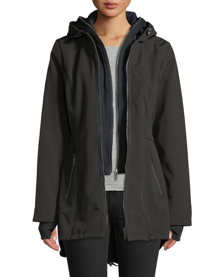 Softshell Sweatshirt-bibbed Jacket