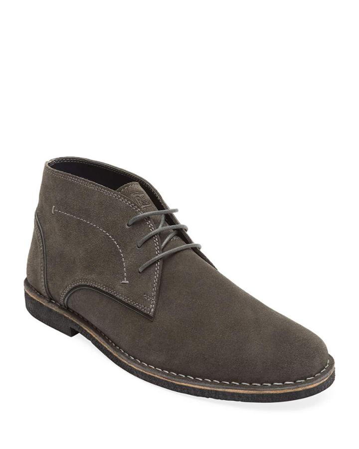 Men's Lace-up Suede Chukka Boots
