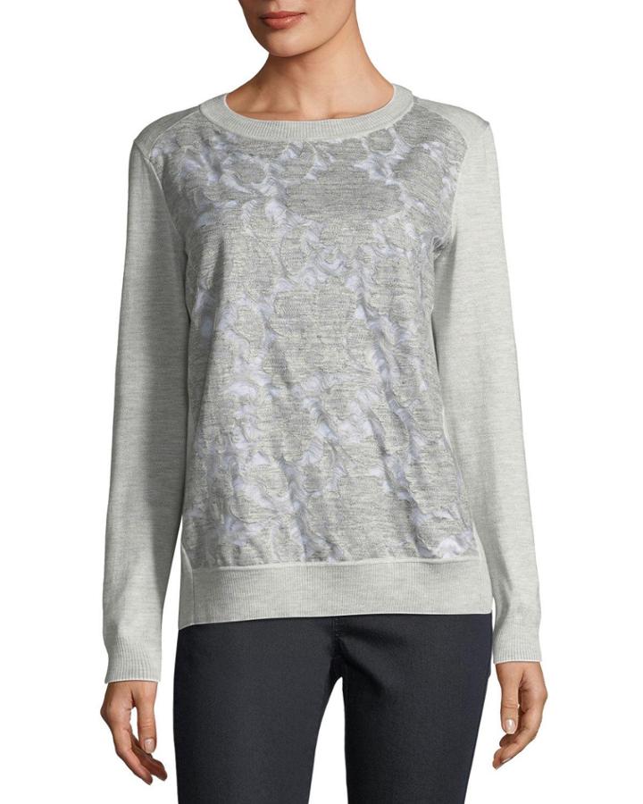 Aralynn Floral Fil Coupe Jersey Top