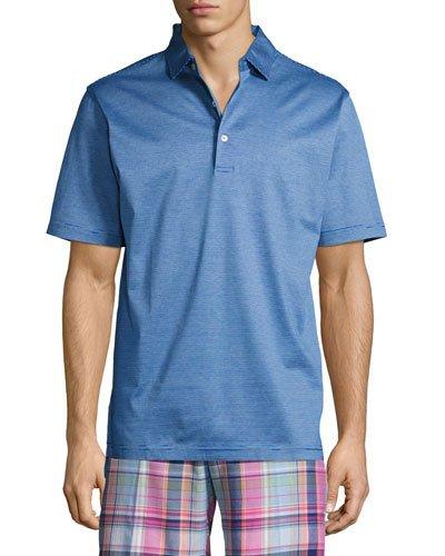 Finchs Stripe Lisle-knit Polo