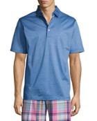 Finchs Stripe Lisle-knit Polo