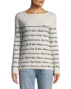 Reversible Say It With Flowers Boatneck