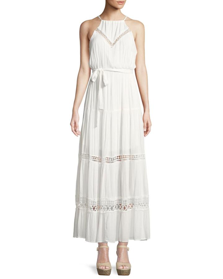 Halter-neck Tie-waist