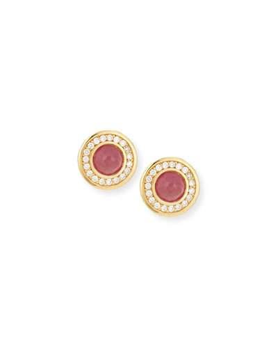 18k Lollipop Mini Composite Ruby & Diamond