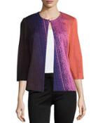 Minnie Printed 3/4-sleeve Jacket,