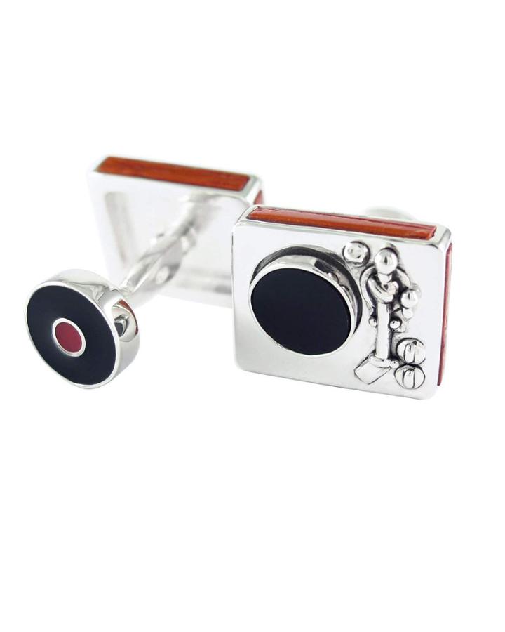 Record Player Cufflinks