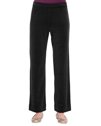 Solid Velour Pants,