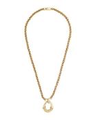 18k Tri-color Diamond Pendant Necklace
