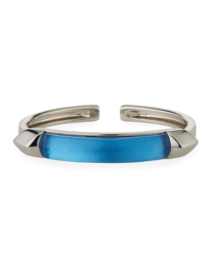 Pyramid Stud Flex Cuff Bracelet