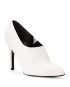 Oxy Faux Leather Low-cut Booties