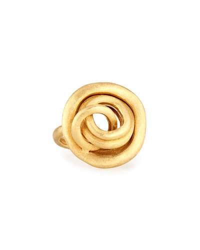 Jaipur 18k Gold Link Ring,