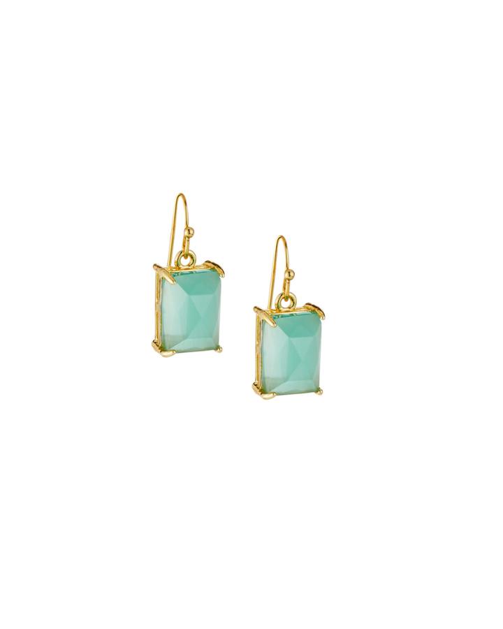 Rectangular Drop Earrings,