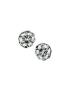 18k White Gold Diamond Octagonal