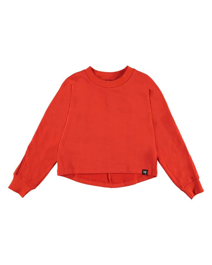 Girl's Opal Logo Tape Sweatshirt,