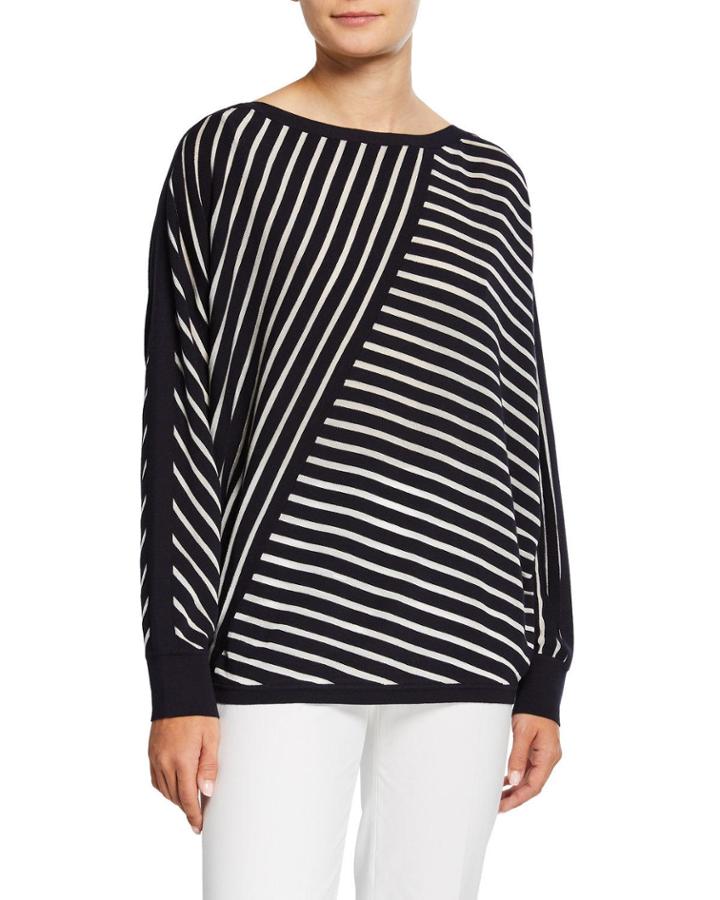 Directional Striped Dolman
