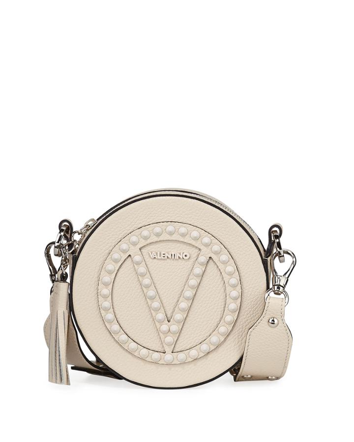 Yuki Dollaro Studs Leather Crossbody Bag