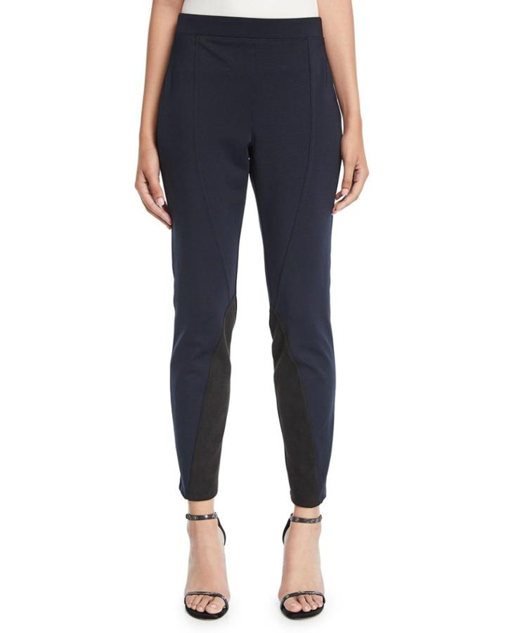 Colorblocked Seamed