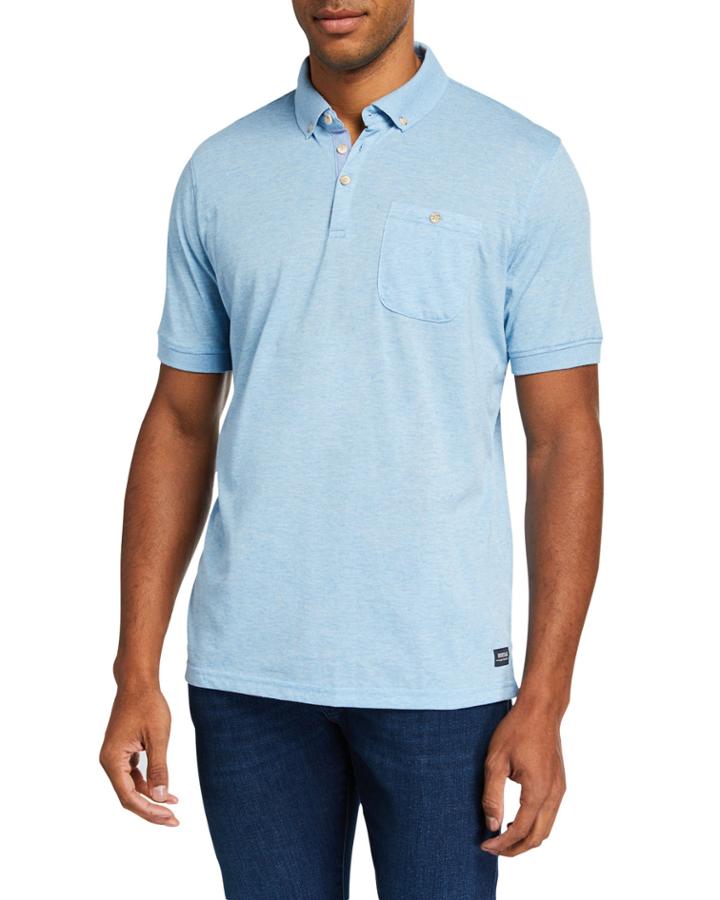Men's Heritage Short-sleeve Nep Polo
