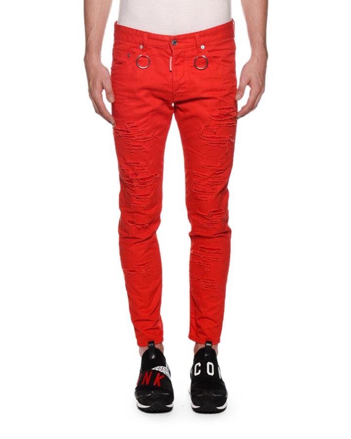 Men's Skinny Dan Rip Jeans