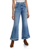 The 70s Ultra High-rise Cuffed Bell Bottom Jeans