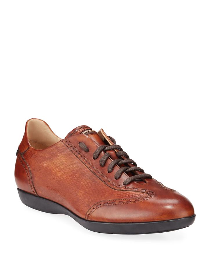Men's Leather Low-top Fashion