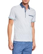 Men's Y D Stripe Polo
