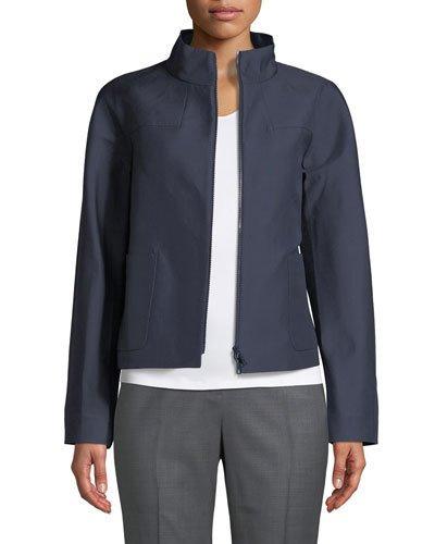 Joelle Stand-collar Topper Jacket