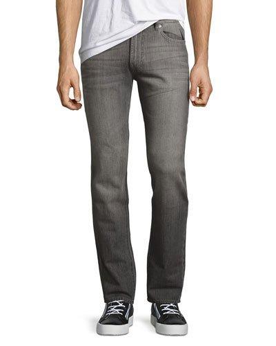 Nick Straight-leg Jeans, Gray