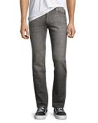 Nick Straight-leg Jeans, Gray