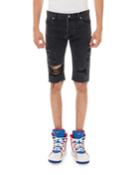 Men's Ripped Distressed Denim