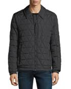 Quilted Mechanic-style Jacket