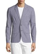 Thurston Grid-print Blazer